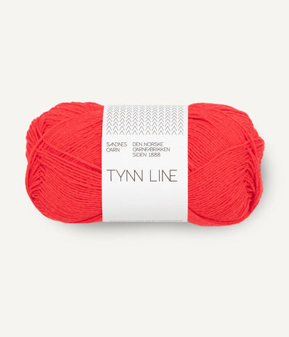 Tynn Line | Fingering | Cotton, Viscose, Linen