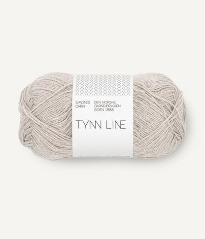 Tynn Line | Fingering | Cotton, Viscose, Linen