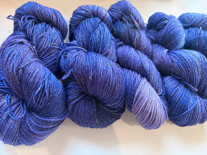 All that Glitters | Fingering | SW Merino, Gold Stellina