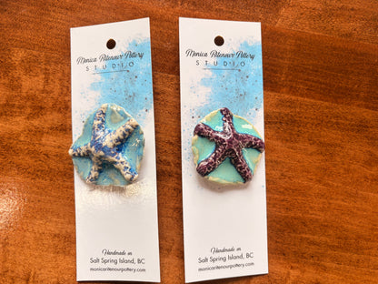 Starfish Shank Buttons | 1 3/4”