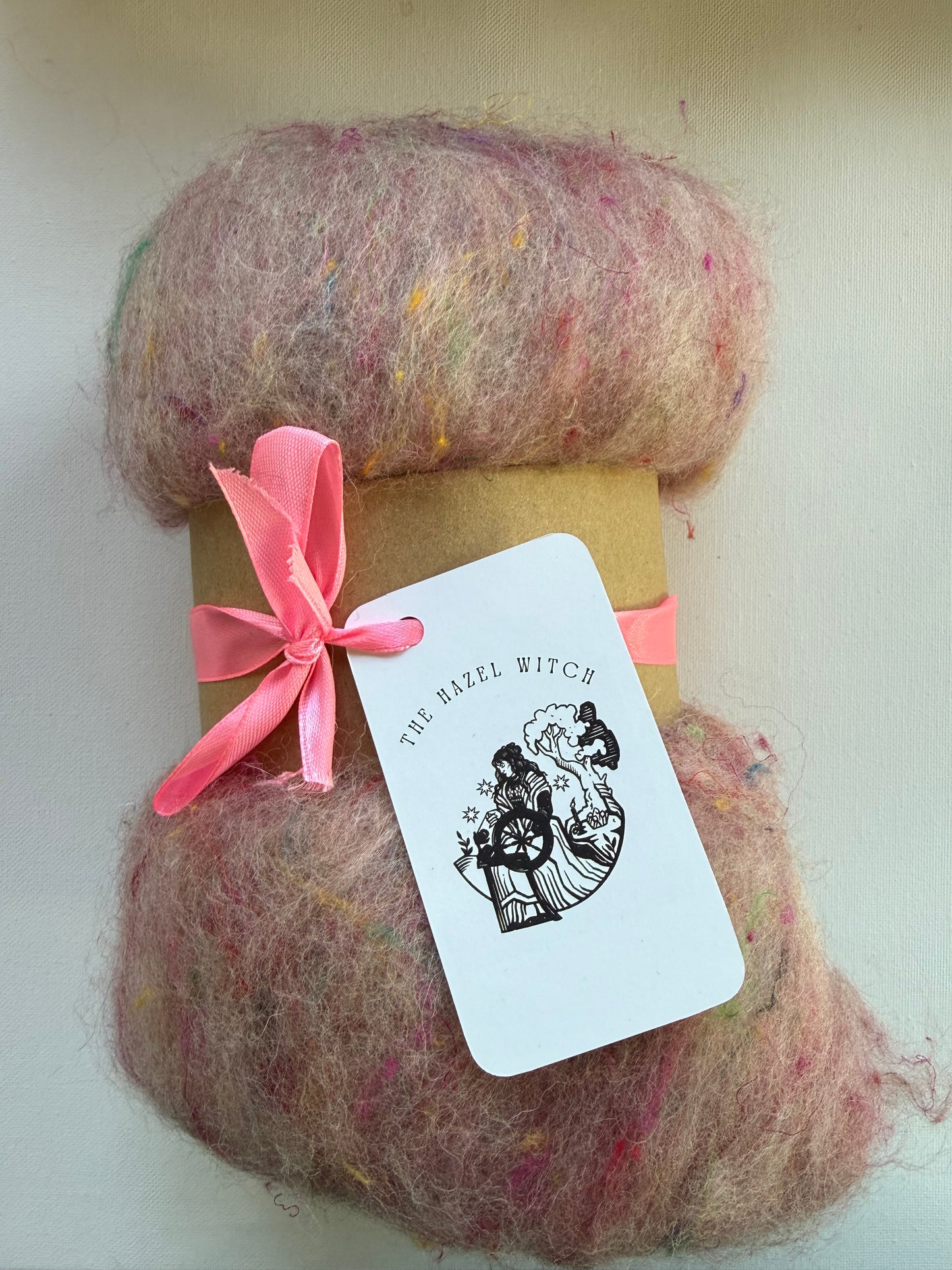 Full Bloom Batt | BFL, Corriedale, Sari Silk, Tussah Silk