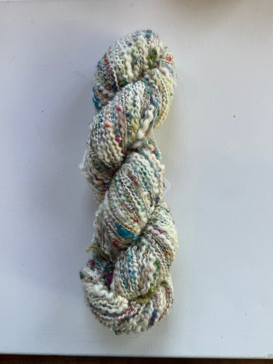 The Artist Hand-spun | Aran | Rambouillet, Sari Silk