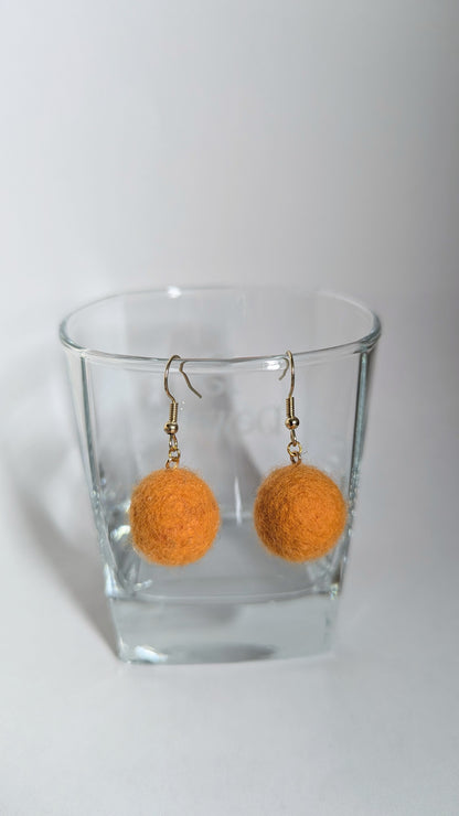 Felted Earrings