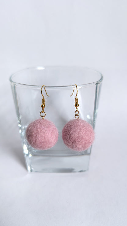 Felted Earrings