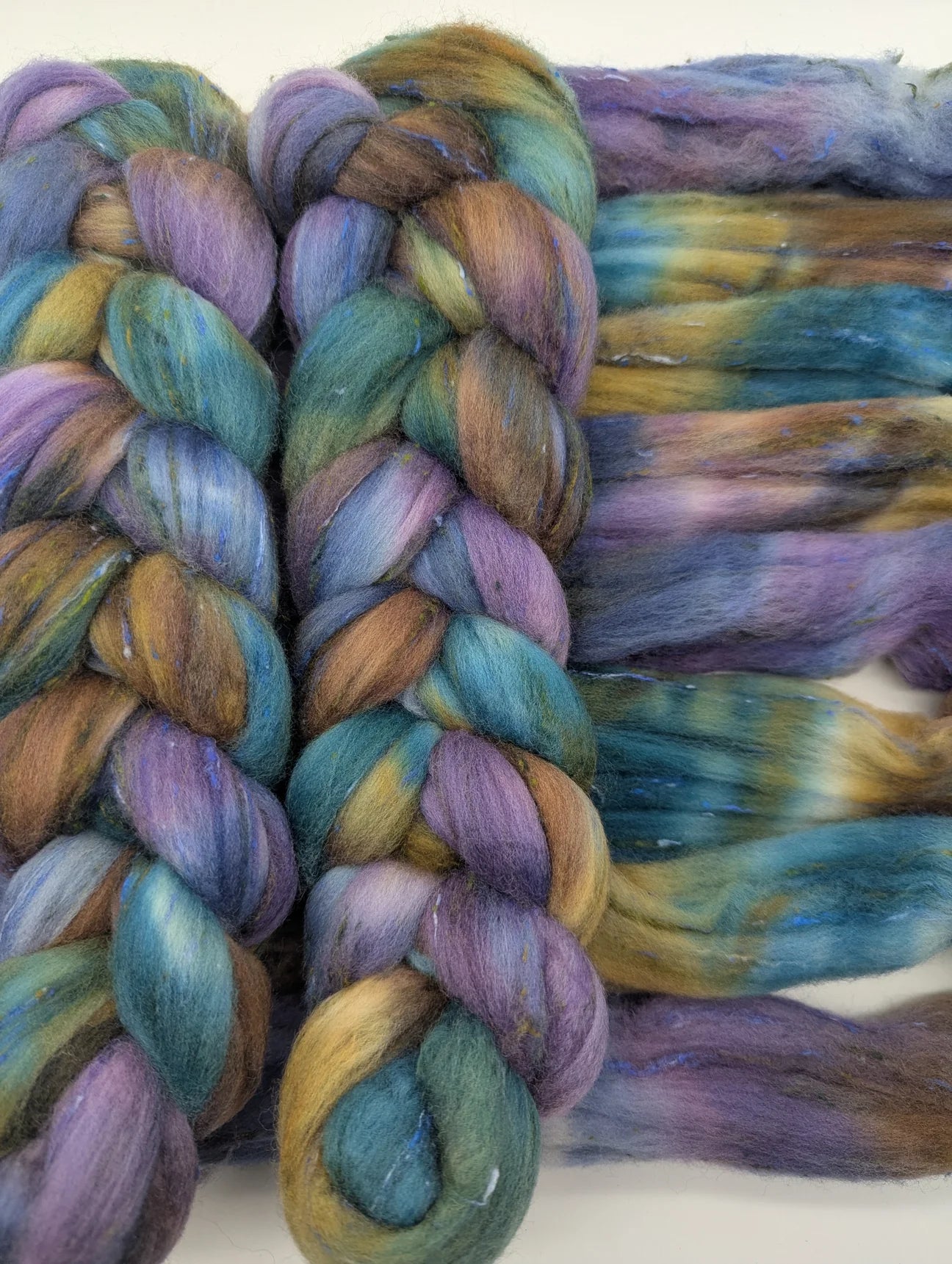 Polwarth, South American Wool, Tweed |  Braid | 100g