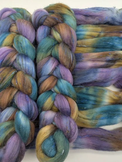 Polwarth, South American Wool, Tweed |  Braid | 100g