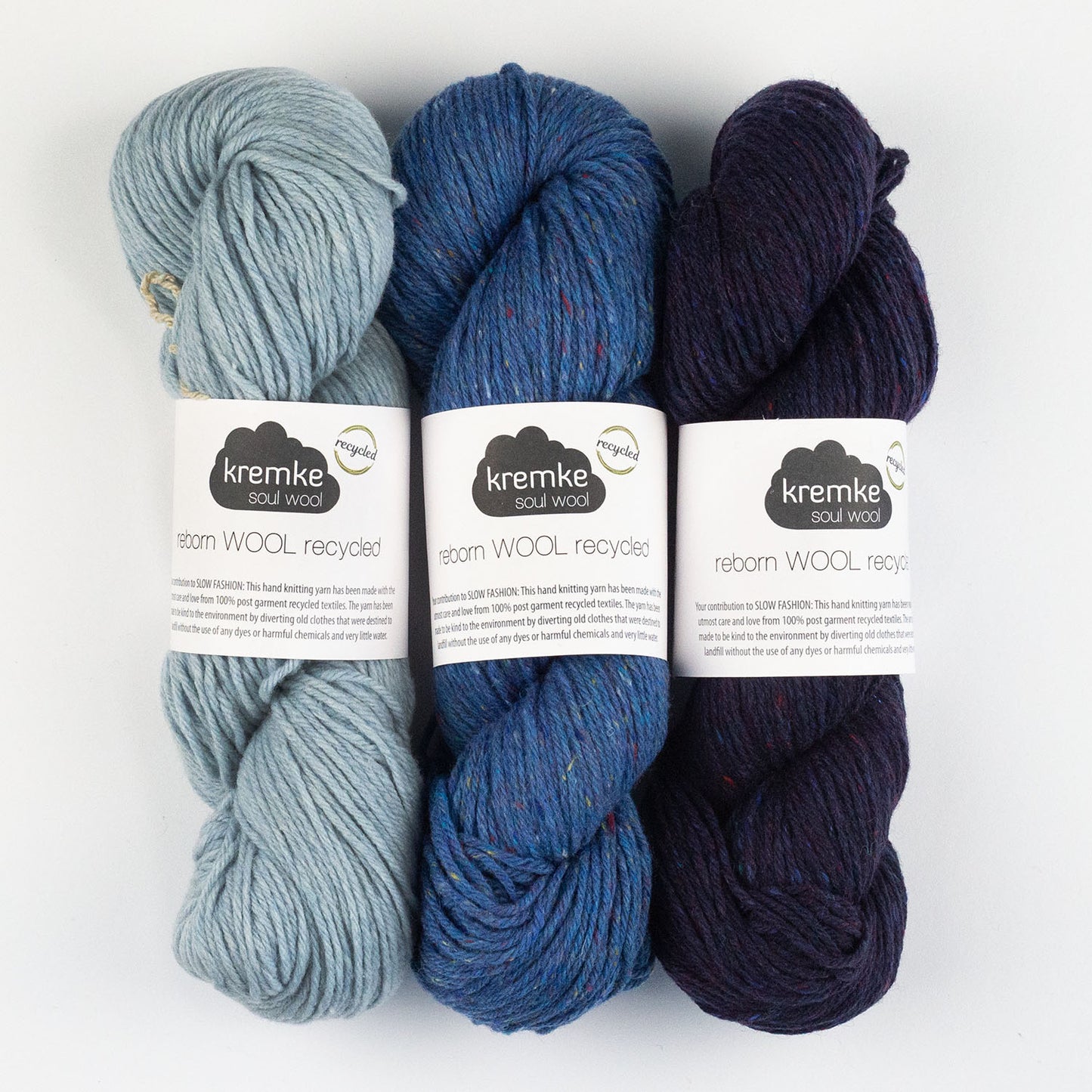 Reborn Wool Recycled | Aran | Recycled Wool, Recycled Polyester, Nylon