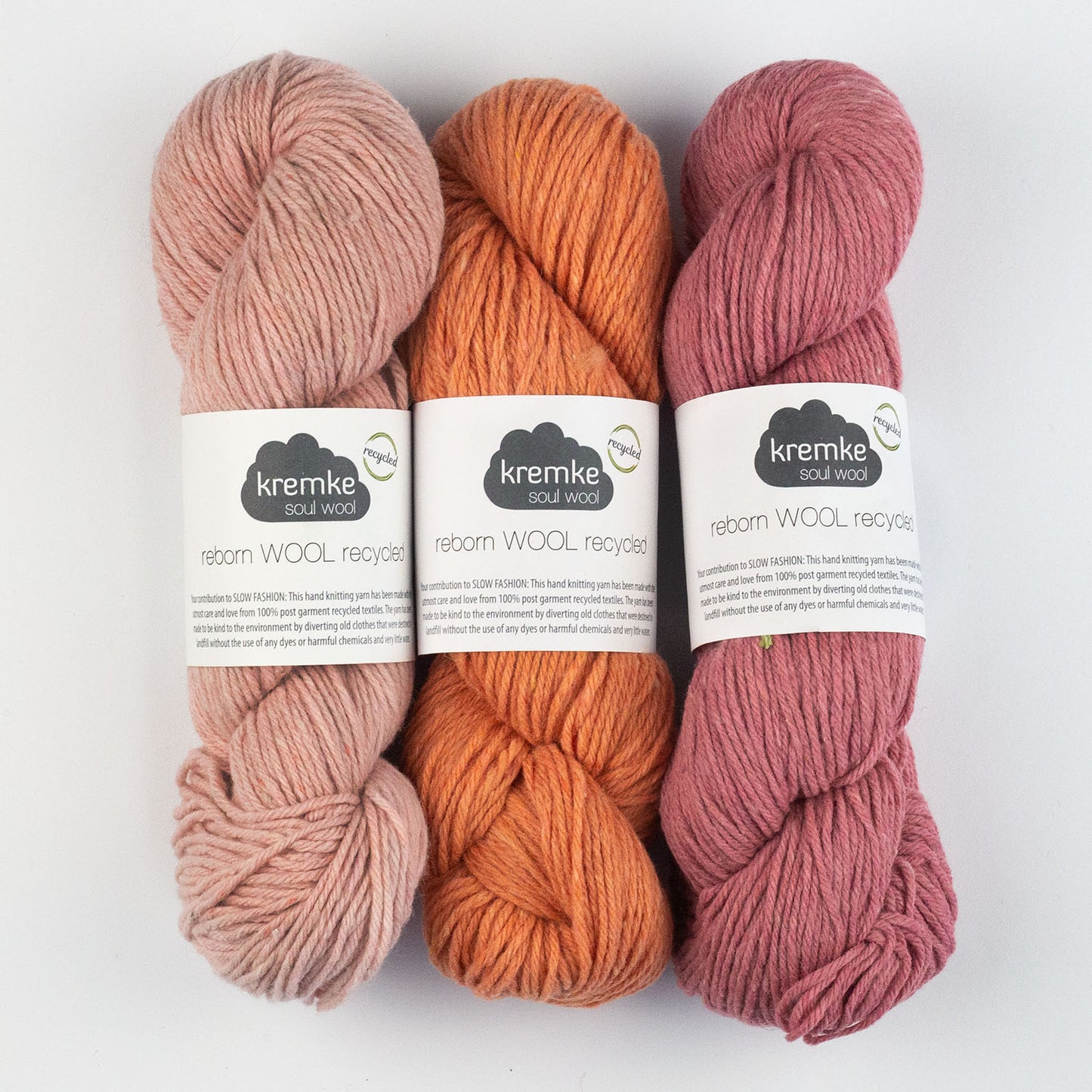 Reborn Wool Recycled | Aran | Recycled Wool, Recycled Polyester, Nylon