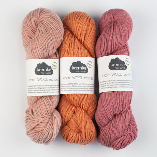 Reborn Wool Recycled | Aran | Recycled Wool, Recycled Polyester, Nylon