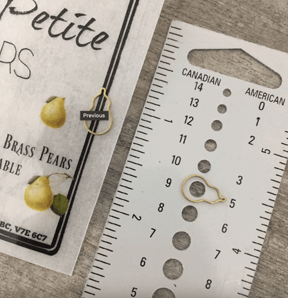 Stitch Markers - Pear Stitch Markers | Multi