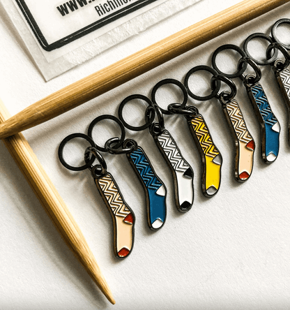 Stitch Markers - Sock Stitch Markers | Multi