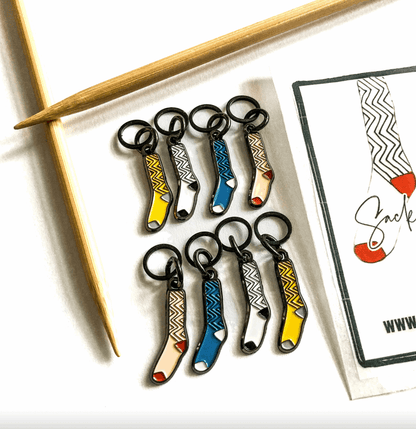 Stitch Markers - Sock Stitch Markers | Multi