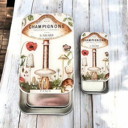 Vintage Mushroom | Notions Tin