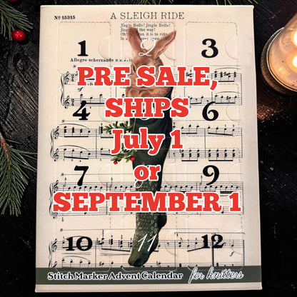 2026 KNITTING Stitch Marker Advent Calendar