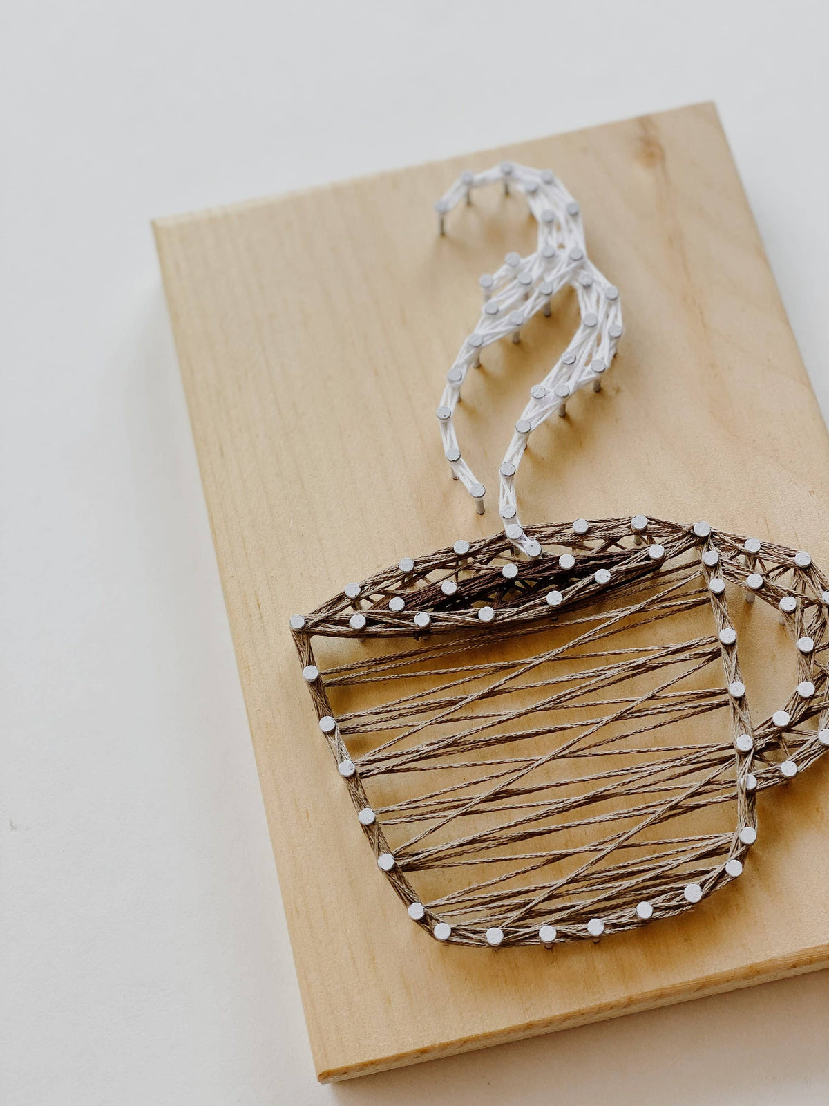 Coffee/Tea DIY String Art Kit