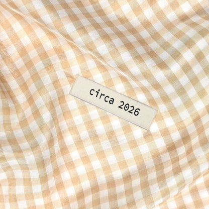 Circa 2026 Woven Labels