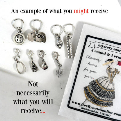 Mystery Pack | Stitch Markers & Progress Keepers