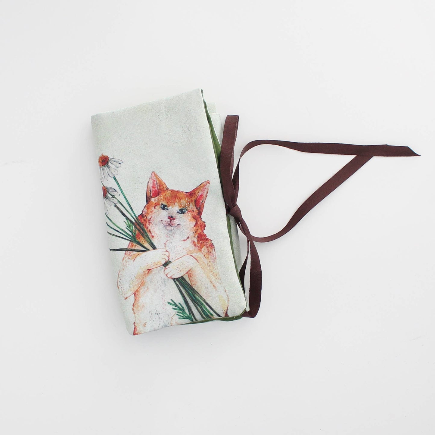 Kasper the Cat | Needle Case  | Pencil Roll: Multi