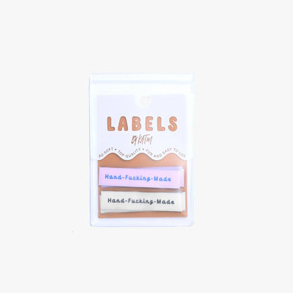 Hand-Fucking-Made Woven Labels