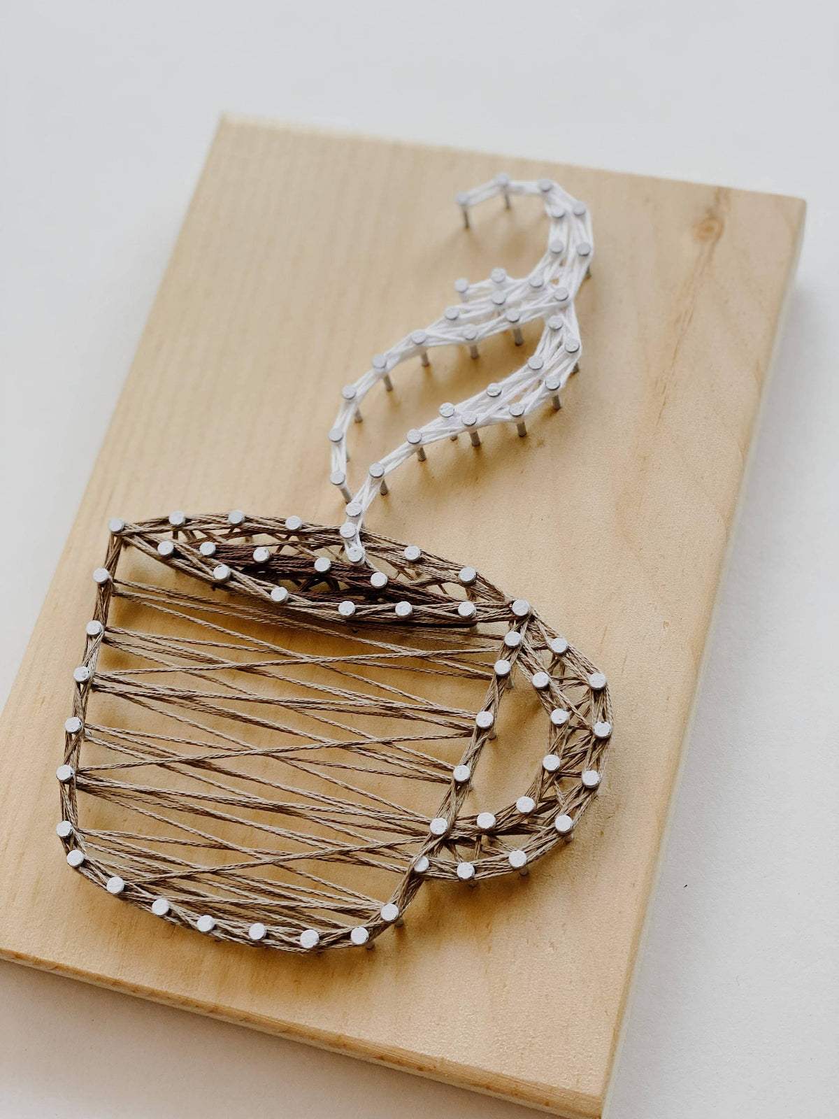 Coffee/Tea DIY String Art Kit