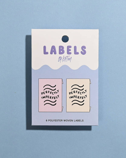 Perfectly Imperfect Woven Labels | Case of 6 units