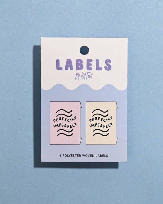 Perfectly Imperfect Woven Labels | Case of 6 units