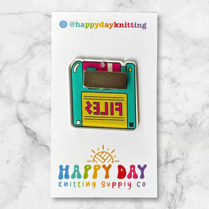 Magnetic Needle & Stitch Marker Holder for Crafting
