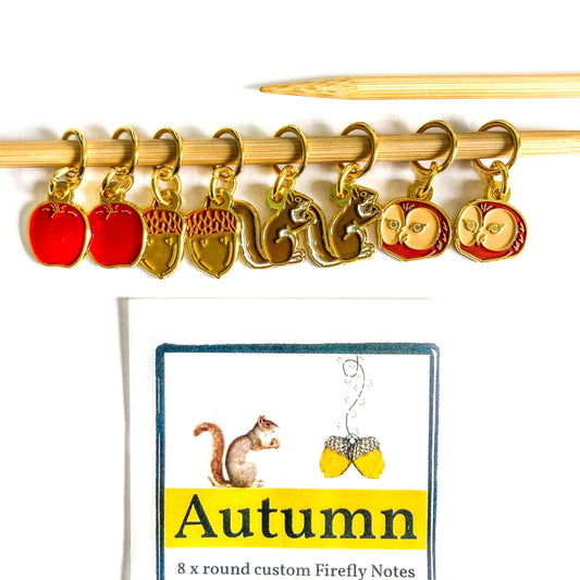 Autumn | Stitch Markers