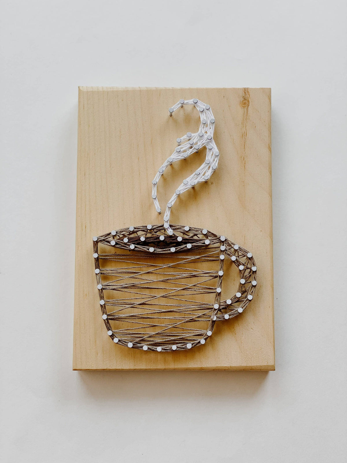 Coffee/Tea DIY String Art Kit