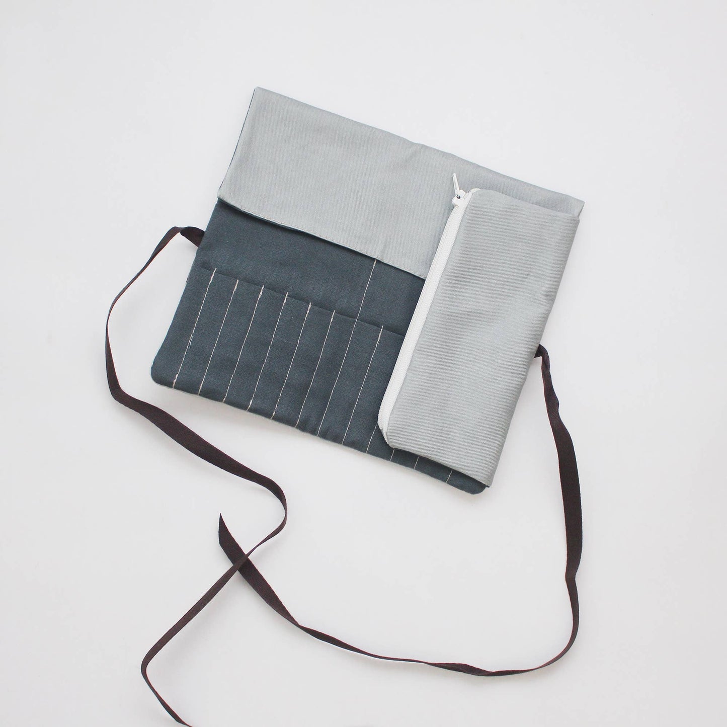 Noah the Polar Fox | Needle Case | Pencil Case | Pencil Roll