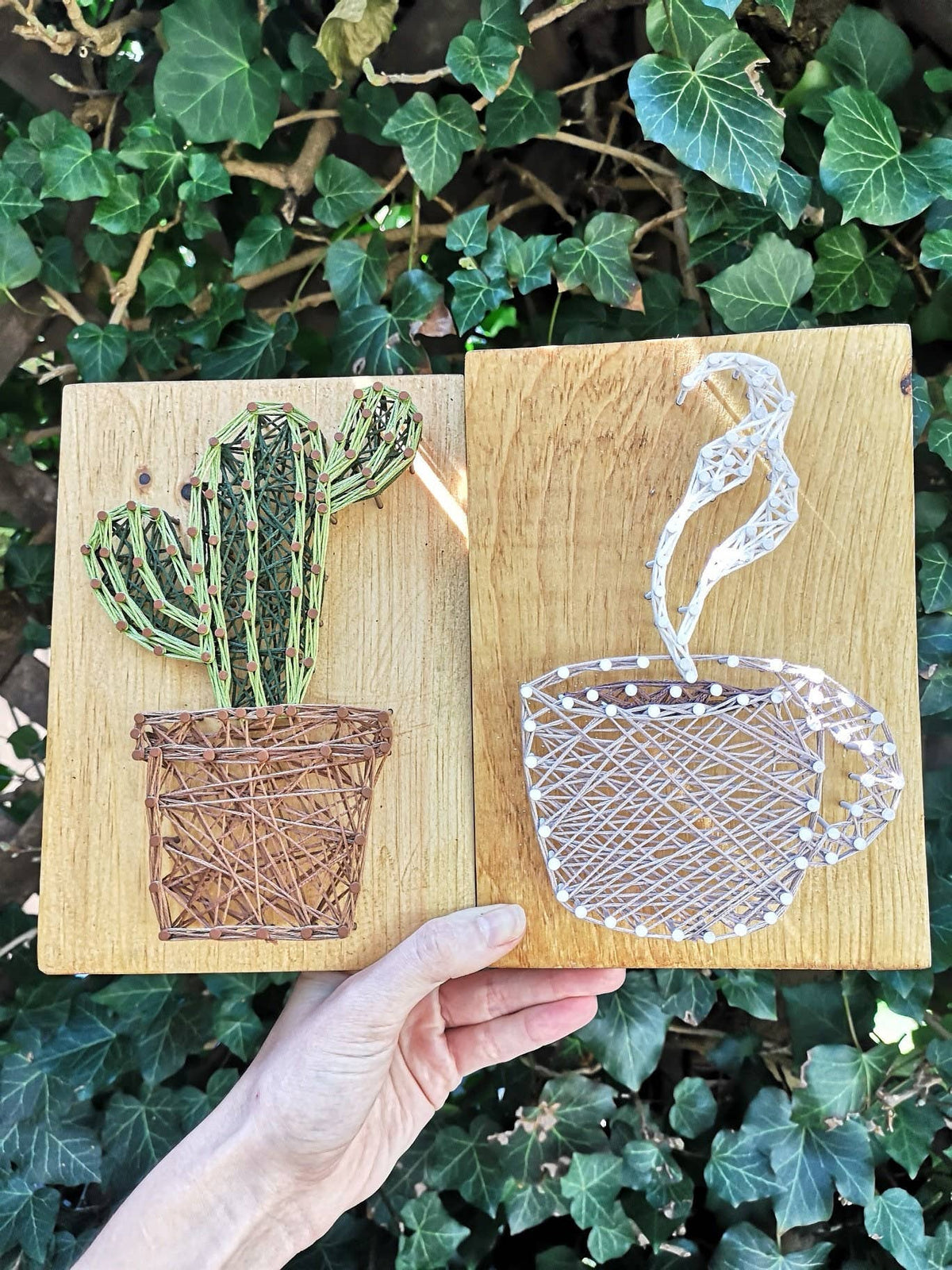 Coffee/Tea DIY String Art Kit