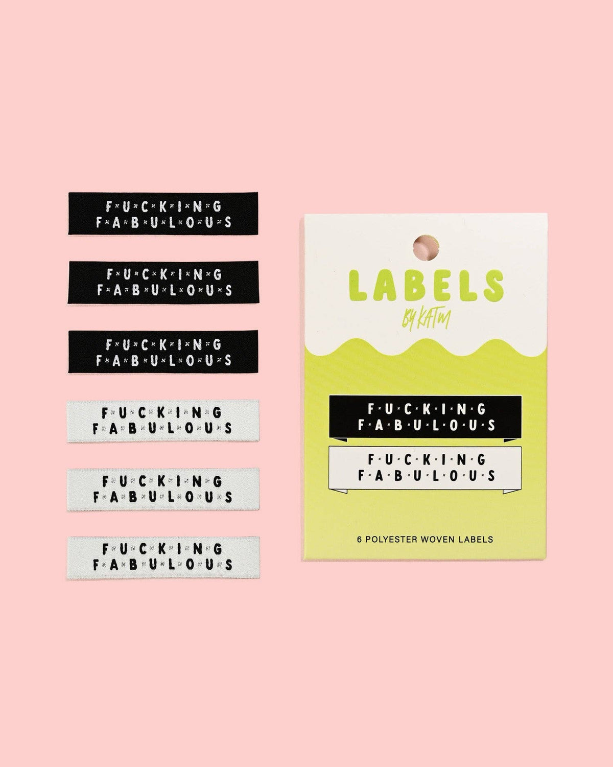 Fucking Fabulous Woven Labels | Garment Tags
