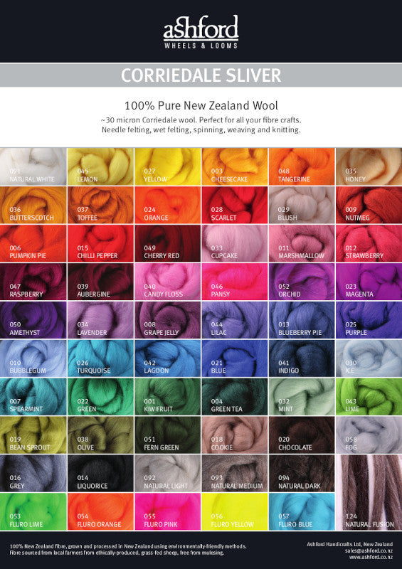 Preorder Corriedale Fibre Pack | 100 grams