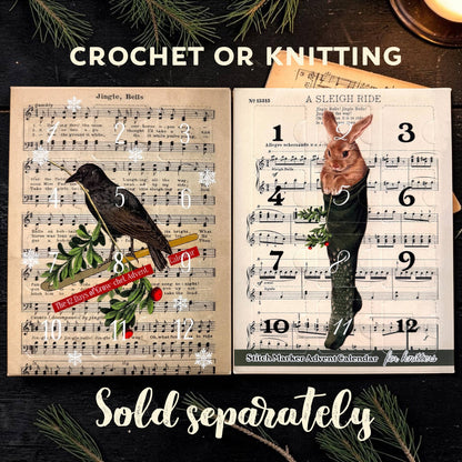 2026 CROCHET Stitch marker Advent Calendar