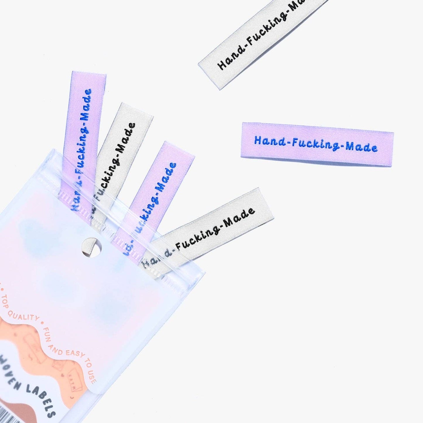 Hand-Fucking-Made Woven Labels