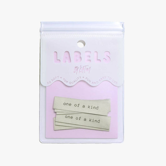 One Of A Kind Woven Sewing Labels | 6 Labels