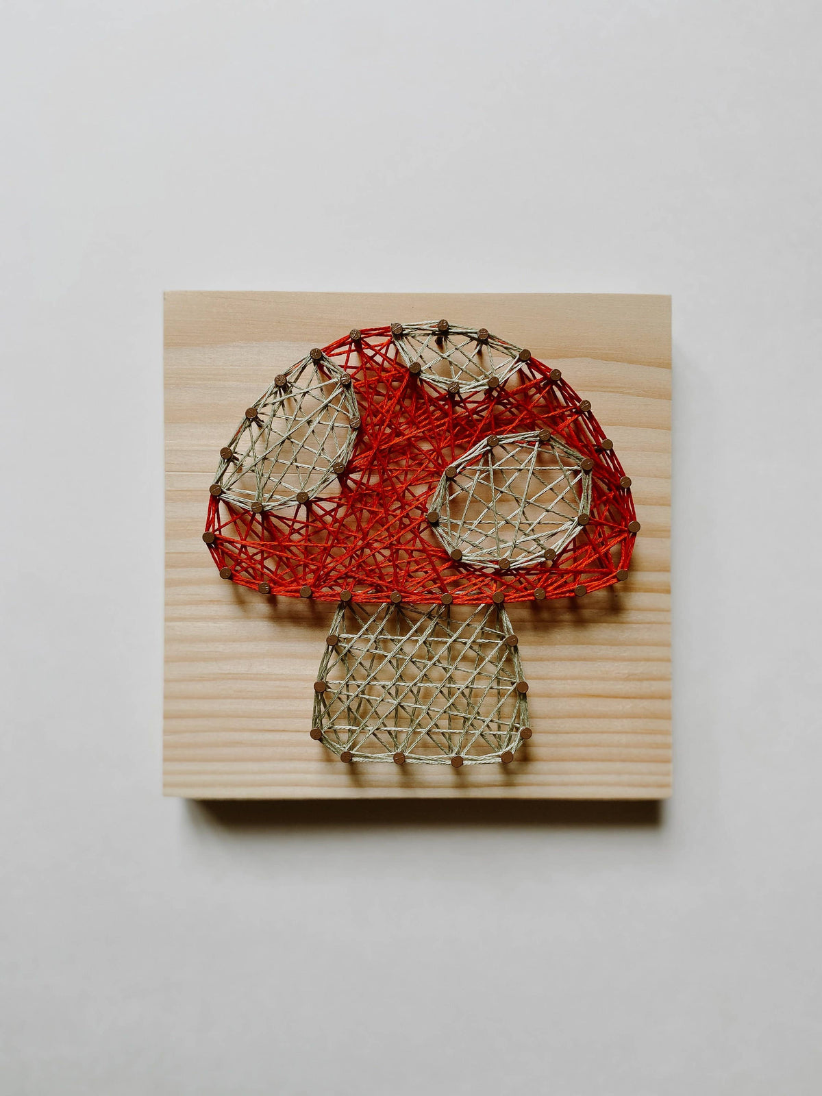 Mushroom DIY String Art Kit
