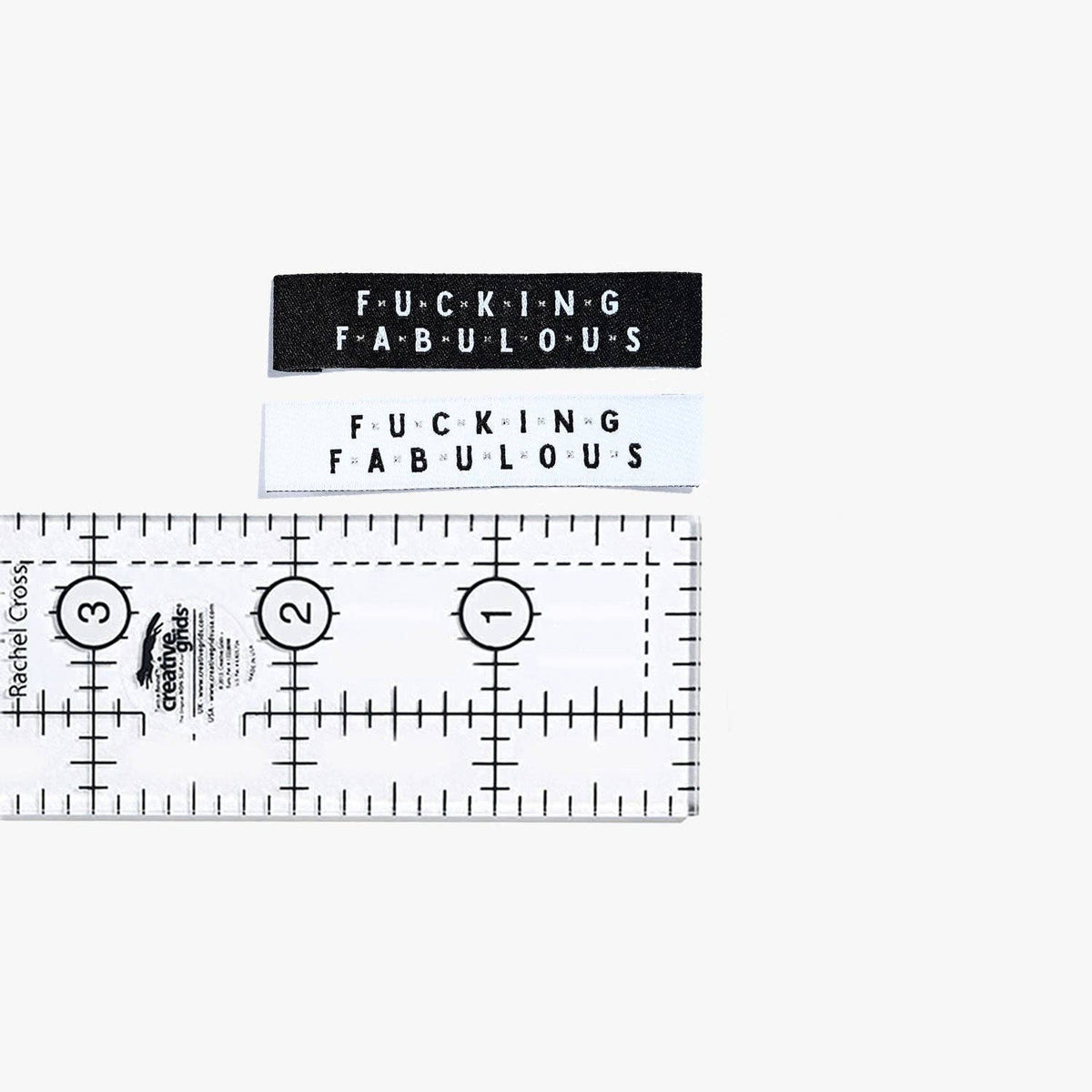 Fucking Fabulous Woven Labels | Garment Tags