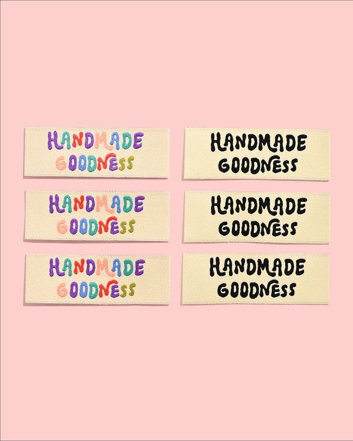 Handmade Goodness Woven Labels | Garment Tags