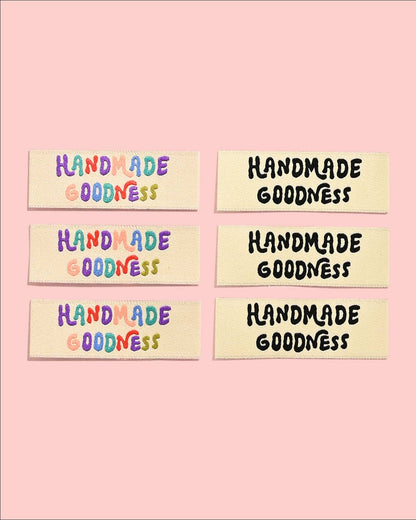 Handmade Goodness Woven Labels | Garment Tags
