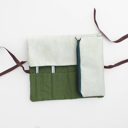 Kasper the Cat | Needle Case  | Pencil Roll: Multi