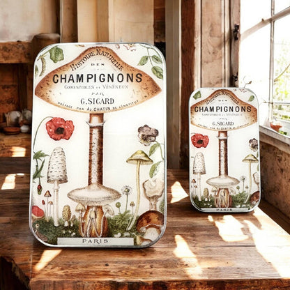 Vintage Mushroom | Notions Tin
