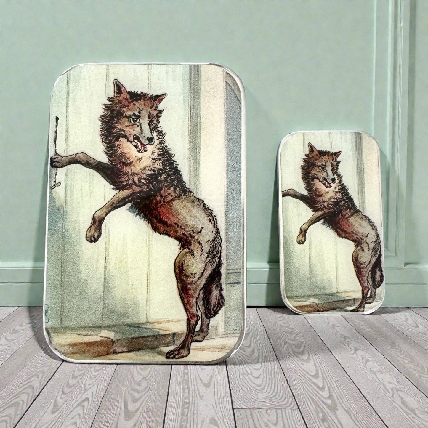 The Wolf at the Door | Notions Tin (Small)