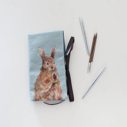 Penelope Rabbit | Needle Case | Pencil Case | Pencil Roll