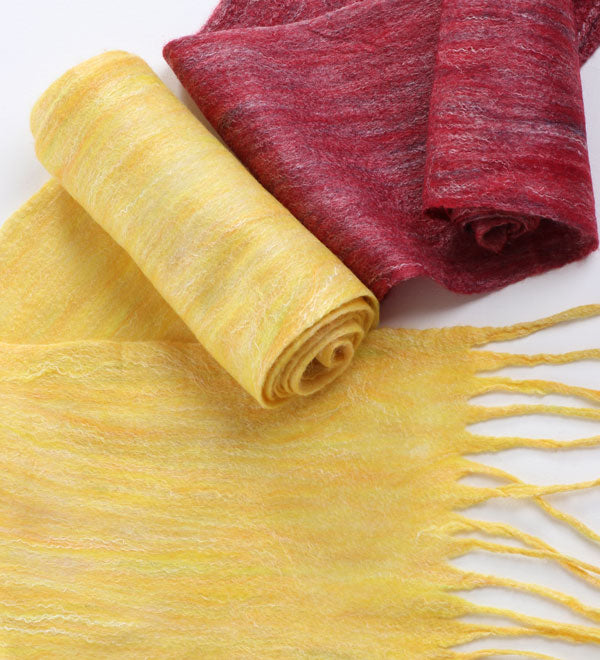 Silk Merino Scarf | Nuno Felting Kit