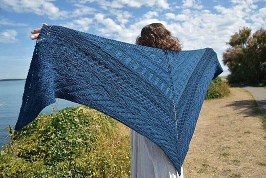 Knitting Pattern - Wet Coast Shawl | Digital Pattern