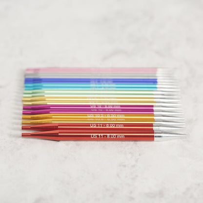 Interchangeable Knitting Needles - Prism Aluminum Options Interchangeable Circular Set