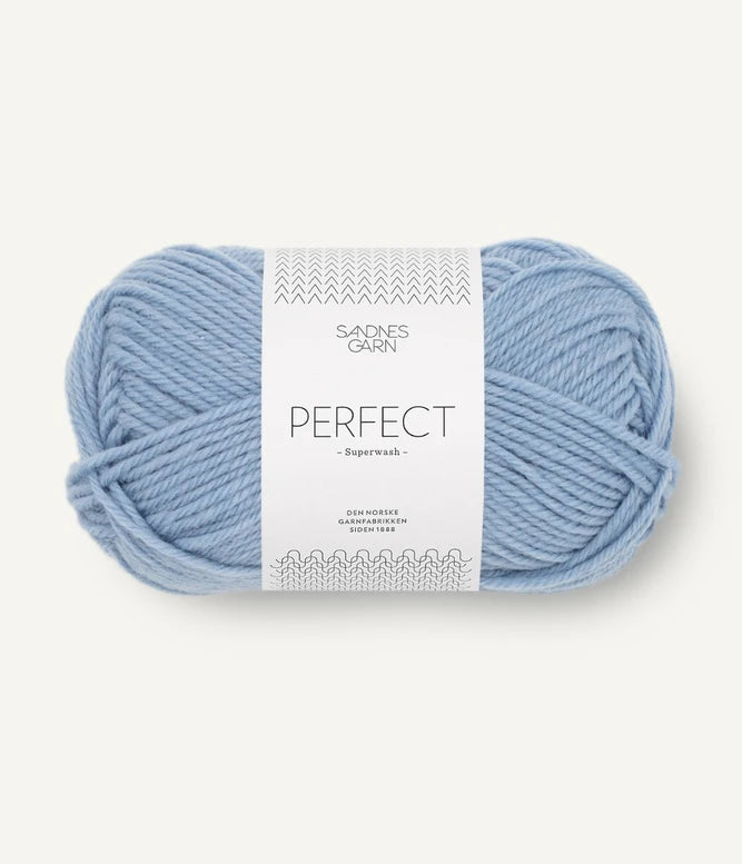 Perfect | 80% SW Wool, 20% Nylon | Worsted/DK