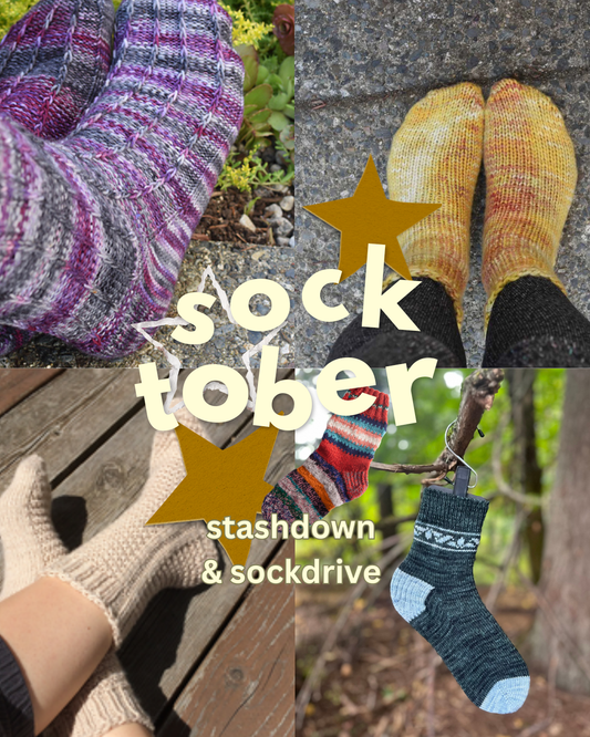 Socktober | Knit Social Club & Sock Drive