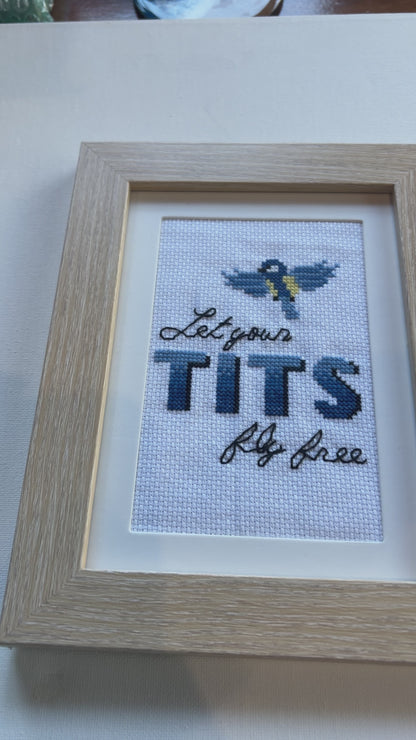 Cross Stitch Art | Framed